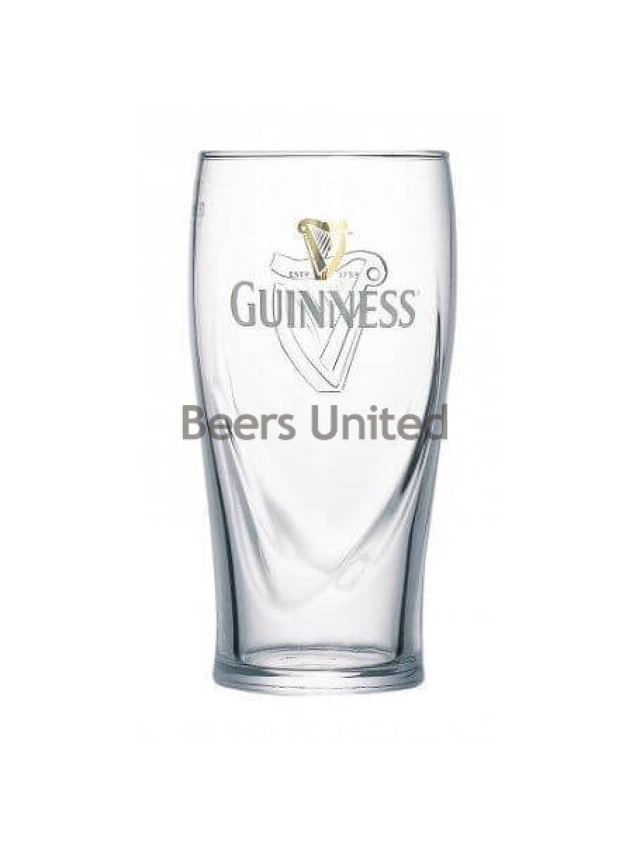 Arthur Guinness Pint Beer Glasses (set of 6) 500ml