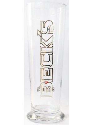 Becks Seattle Pint Designer Beer Glasses (set of 2) 500ml