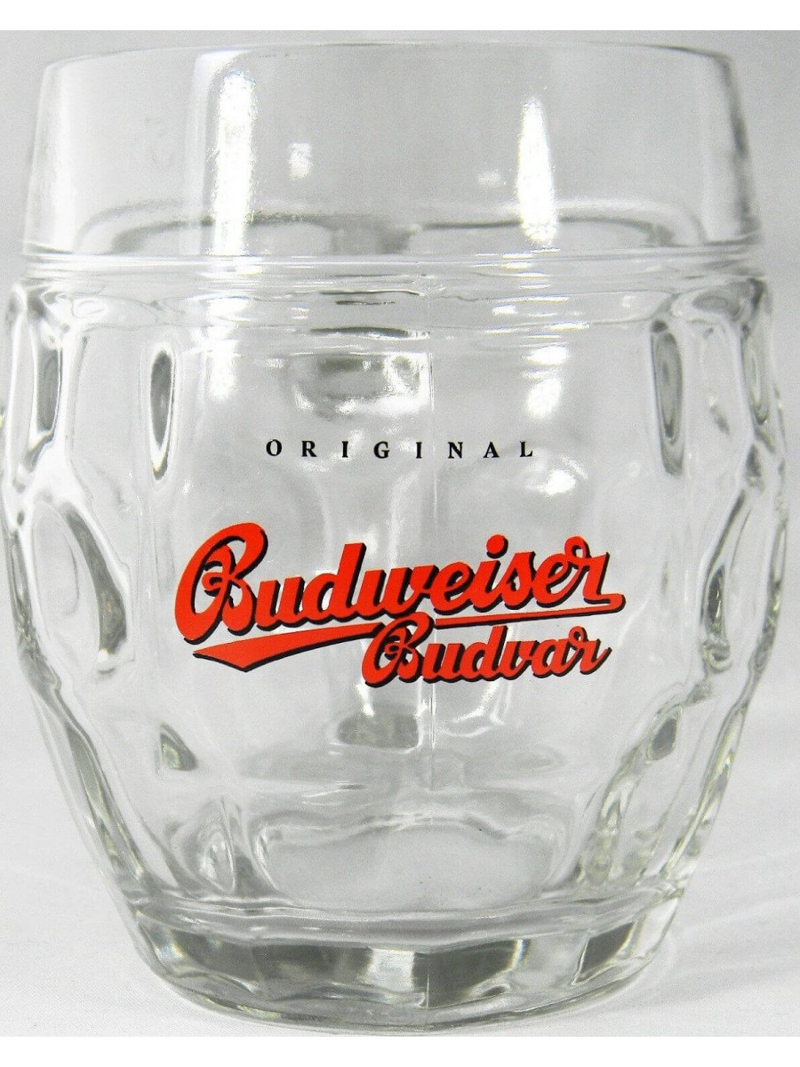 Budvar Budweiser Beer Mugs (set of 2) Beer Mugs Pint
