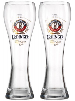 Erdinger Half Pint Beer Glasses (set of 6) 330ml