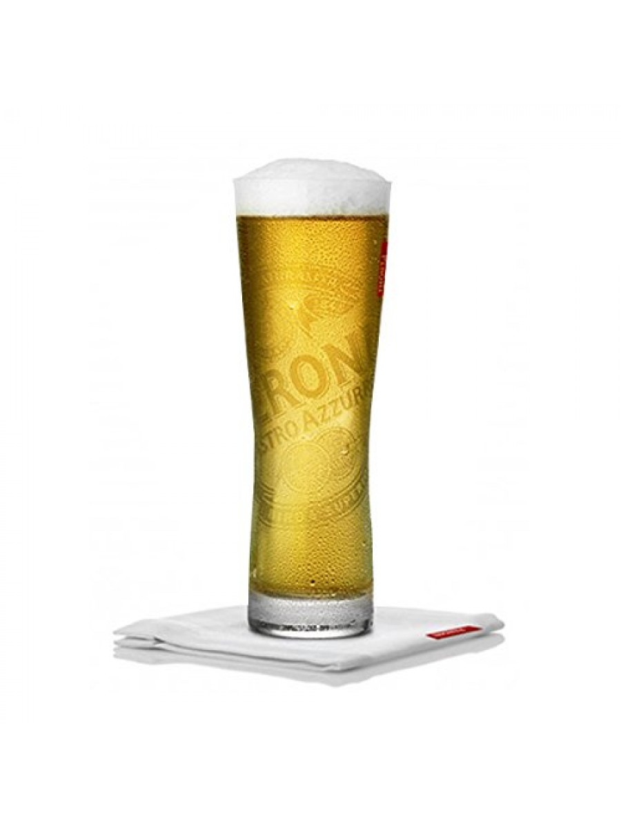 Peroni Beer Glasses, Pint 500ml (set of 12)