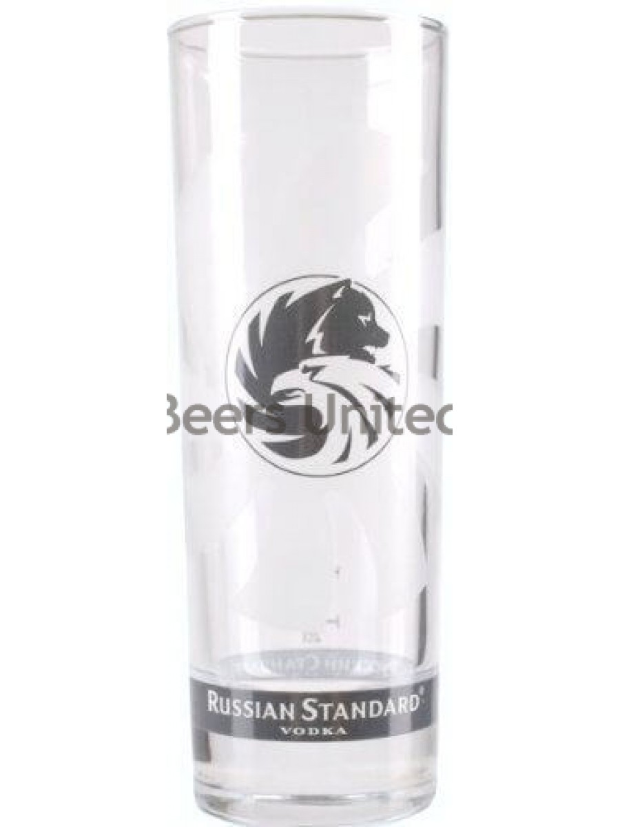 Russian Standard Vodka Wodka Bar Glasses (set of 4) 2cl/4cl